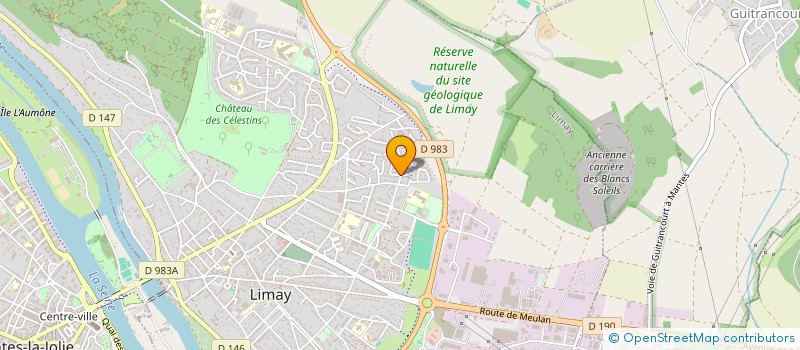 localisation de l'entreprise SYND COPR RES AGNES 10 AV JF MOURET à LIMAY