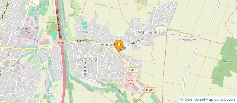 localisation de l'entreprise SYND COPR RES CLOS DE DIANE  HORBOURG-WIHR