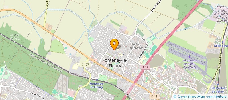 localisation de l'entreprise SYND COPR RES DES 4 ARPENTS à FONTENAY LE FLEURY