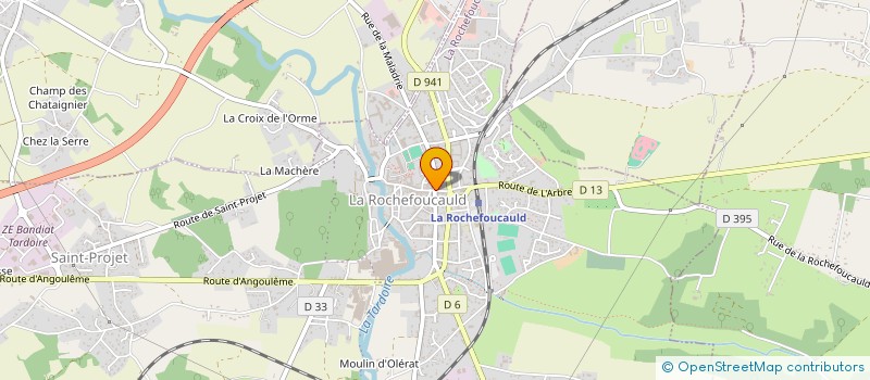 localisation de l'entreprise SYND COPR RES FONTAN à LA ROCHEFOUCAULD-EN-ANGOUMOIS