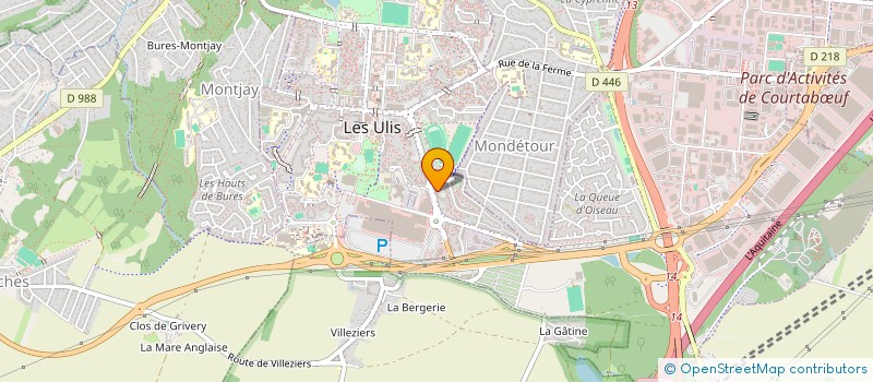 localisation de l'entreprise SYND.COPR. RES LE MAS LAURENT 3EME UNI à LES ULIS