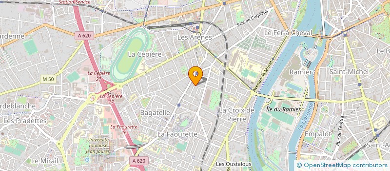 localisation de l'entreprise SYND COPR RES MARIGNY 11 R DE LA MEURTHE à TOULOUSE