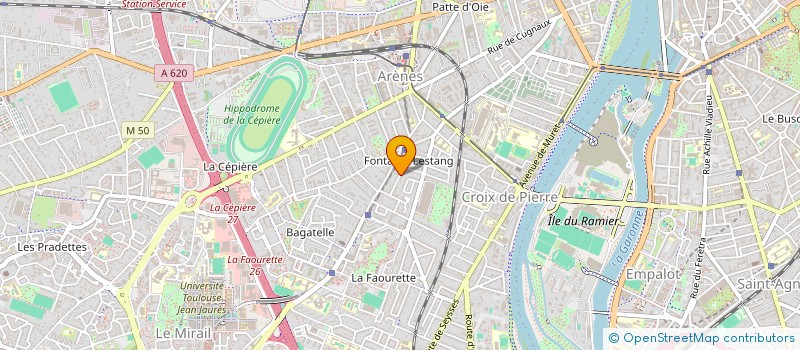localisation de l'entreprise SYND COPR RES MARIGNY 26 R DE LA MEURTHE à TOULOUSE