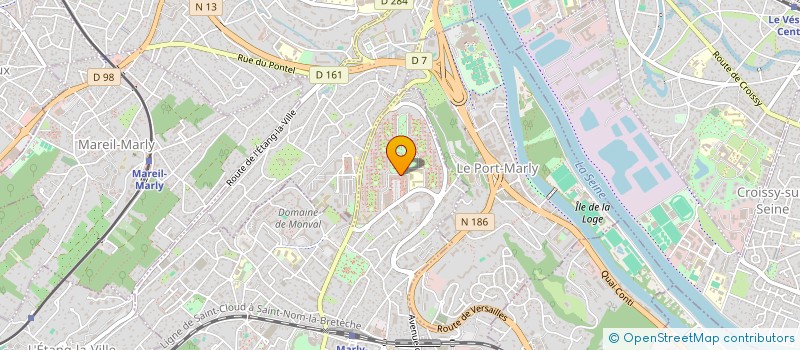 localisation de l'entreprise SYND COPR RES SIGMA LAMBDA  MARLY-LE-ROI