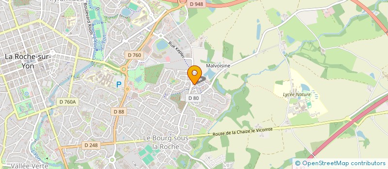 localisation de l'entreprise SYND COPR RES VINCENNES ILOT OUEST à ROCHE SUR YON (LA)