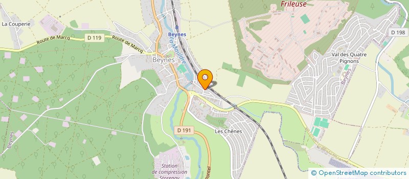 localisation de l'entreprise SYND COPR RESIDENCE DU PARC à BEYNES