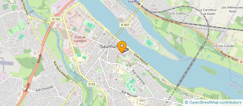 localisation de l'entreprise SYND COPR RESIDENCE DUPLESSIS MORNAY  SAUMUR