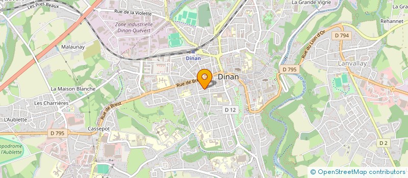 localisation de l'entreprise SYND COPR RESIDENCE LAMENNAIS  DINAN