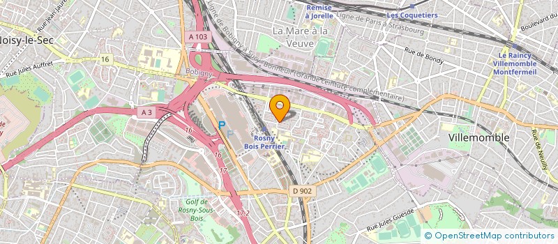 localisation de l'entreprise SYND.COPR RESIDENCE ROSNY IV à ROSNY-SOUS-BOIS