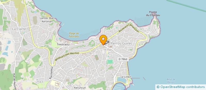 localisation de l'entreprise SYND COPR RUE GAL DE GAULLE à PERROS-GUIREC