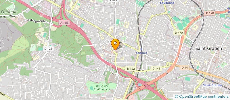 localisation de l'entreprise SYND COPR SQ JULES FERRY 95 SANNOIS  SANNOIS