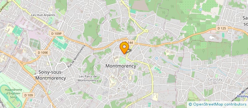 localisation de l'entreprise SYND.COPR. VILLA EMILIE 95160   MONTMORE  MONTMORENCY