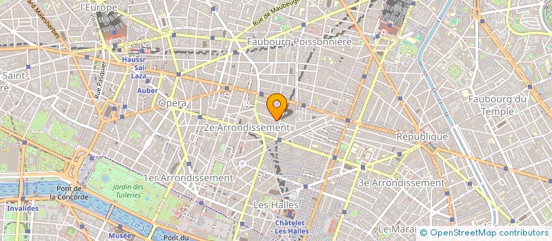 localisation de l'entreprise SYND.COPR. VOIE PRIVE SQUARE    GRANGE 7  PARIS