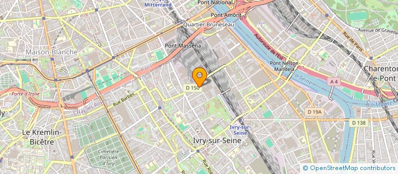 localisation de l'entreprise SYND COPRO 002 RUE PAUL MAZY à IVRY-SUR-SEINE