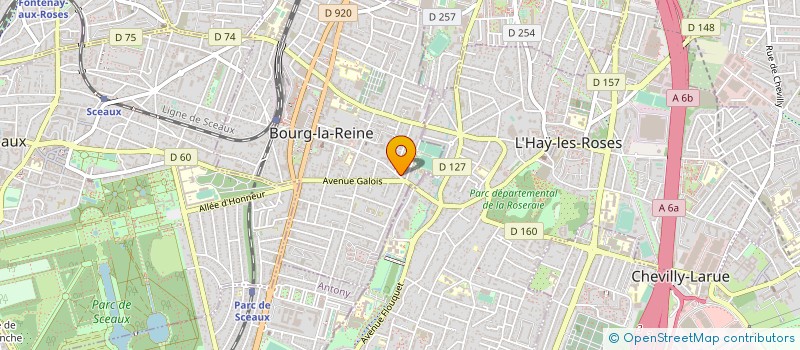 localisation de l'entreprise SYND COPRO 035 BD CARNOT à BOURG-LA-REINE