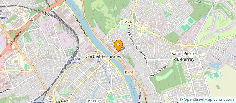 localisation de l'entreprise SYND COPRO 1-5 RTE ST GERMAIN à CORBEIL-ESSONNES