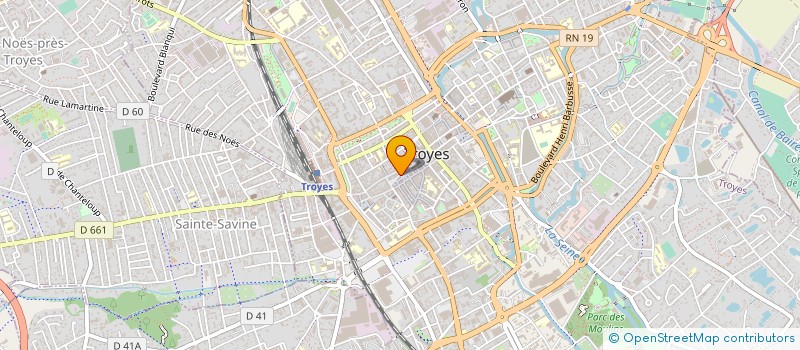 localisation de l'entreprise SYND COPRO 1 PL AUDIFFRED  TROYES