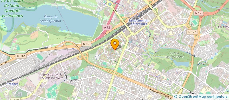 localisation de l'entreprise SYND COPRO 1 R DES BLEUETS  MONTIGNY-LE-BRETONNEUX