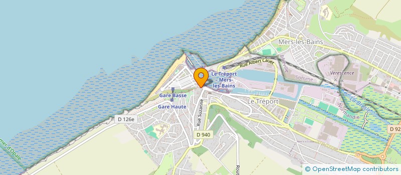 localisation de l'entreprise SYND COPRO 1 RAMPE DES GOBELINS  LE TREPORT