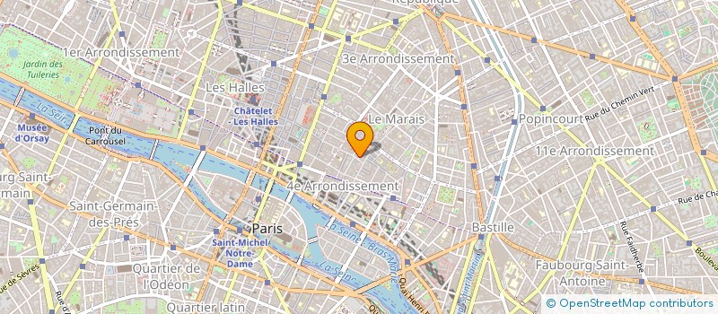 localisation de l'entreprise SYND COPRO 1 RUE DES GUILLEMITES  PARIS