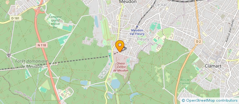 localisation de l'entreprise SYND COPRO 1 RUE DES VERTUGADINS  MEUDON