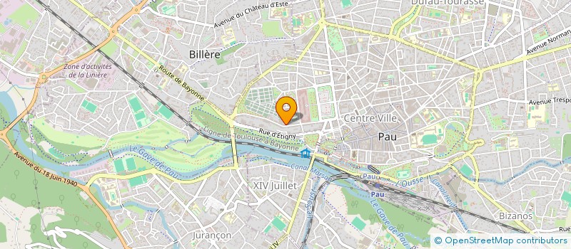 localisation de l'entreprise SYND COPRO 10 AVENUE DU 18 RI à PAU