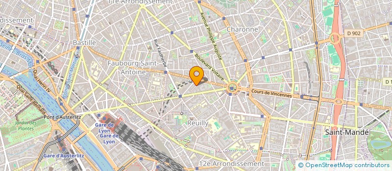 localisation de l'entreprise SYND COPRO 10 PASSAGE DU GENIE  PARIS