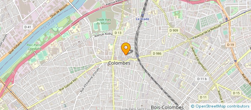 localisation de l'entreprise SYND COPRO 10 R DE LA CONCORDE  COLOMBES