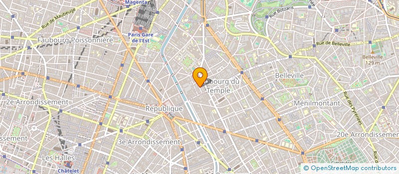 localisation de l'entreprise SYND COPRO 10 RUE D'AIX  PARIS