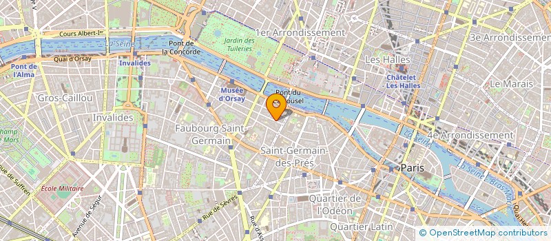 localisation de l'entreprise SYND COPRO 10 RUE DE VERNEUIL  PARIS