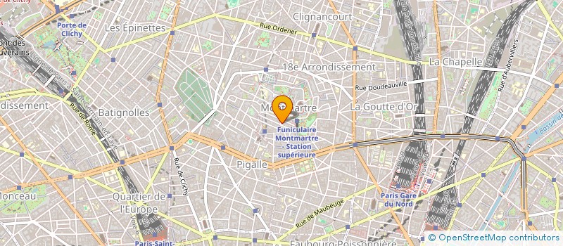 localisation de l'entreprise SYND COPRO 10 RUE DREVET  PARIS