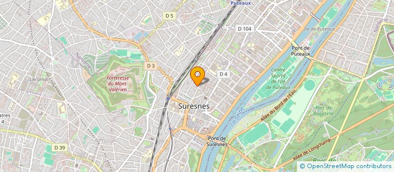 localisation de l'entreprise SYND COPRO 10 RUE ESTIENNE D'ORVES à SURESNES