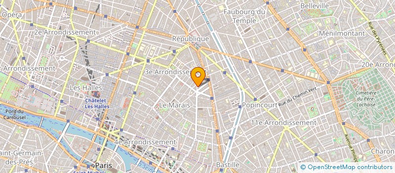 localisation de l'entreprise SYND COPRO 100 R TURENNE  PARIS