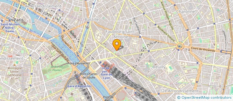 localisation de l'entreprise SYND COPRO 102 106 RUE DE CHARENTON  PARIS