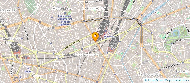 localisation de l'entreprise SYND COPRO 105 BOULEVARD DE MAGENTA  PARIS