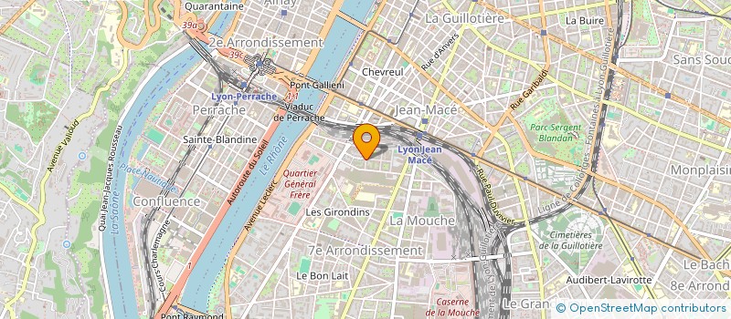 localisation de l'entreprise SYND. COPRO.10R DES VERNERS  LYON