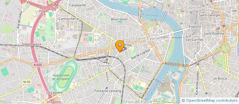 localisation de l'entreprise SYND COPRO 11 BIS ALLEE MAURICE SARRAUT à TOULOUSE