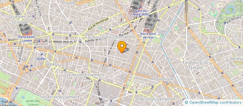 localisation de l'entreprise SYND COPRO 11 COUR DES PETITES ECURIES  PARIS