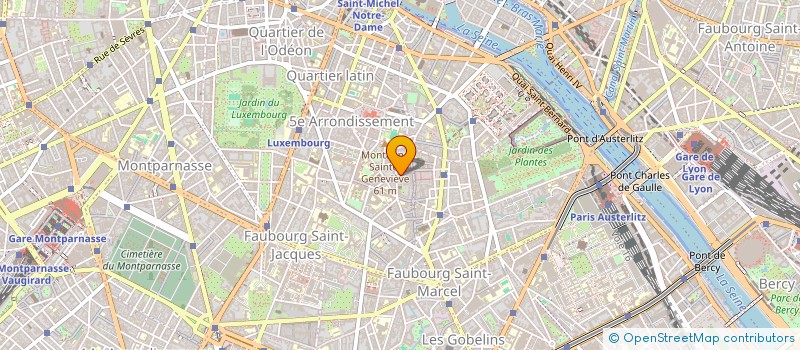 localisation de l'entreprise SYND COPRO  11 R DU POT DE FER  PARIS