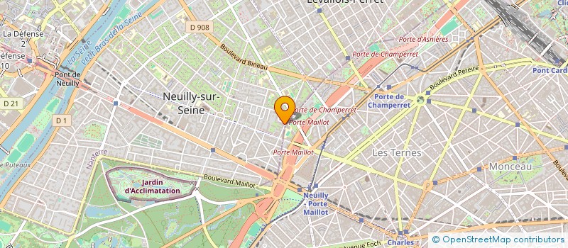 localisation de l'entreprise SYND COPRO 11 R PARMENTIER à NEUILLY-SUR-SEINE