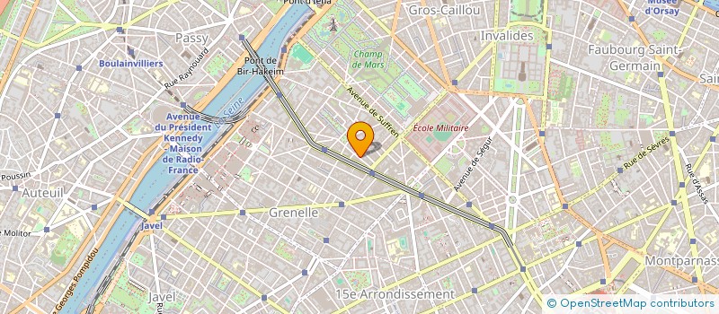 localisation de l'entreprise SYND COPRO 11 RUE PONDICHERY  PARIS