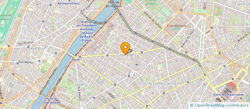 localisation de l'entreprise SYND COPRO 112 122 AV EMILE ZOLA  PARIS