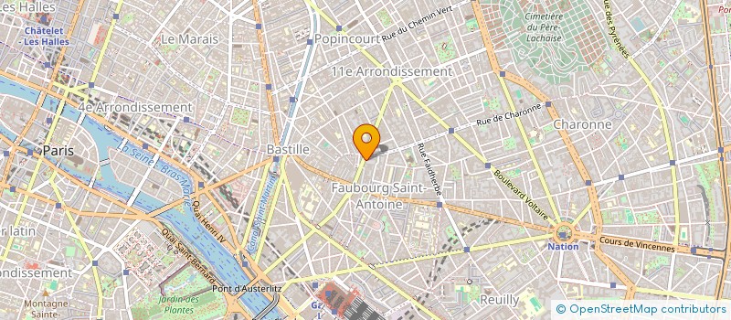 localisation de l'entreprise SYND COPRO 114 AV LEDRU ROLLIN  PARIS