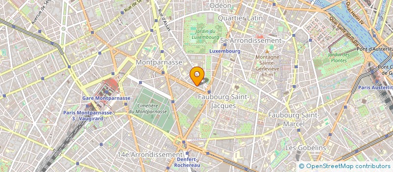 localisation de l'entreprise SYND COPRO 119 R N-D DES CHAMPS 6EME  PARIS