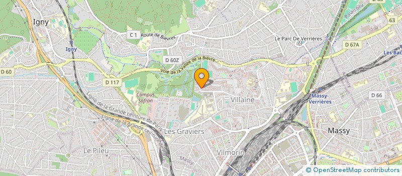 localisation de l'entreprise SYND COPRO 12-18 ALL J. GUESDE TERRASSES à MASSY