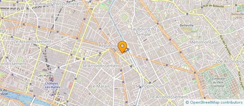 localisation de l'entreprise SYND*COPRO 12 AV DE LA REPUBLIQUE  PARIS