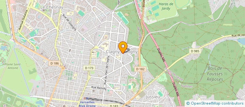 localisation de l'entreprise SYND COPRO 12 AV MAL DOUGLAS HAIG à VERSAILLES