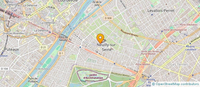localisation de l'entreprise SYND COPRO 12 AV SAINTE FOY à NEUILLY-SUR-SEINE