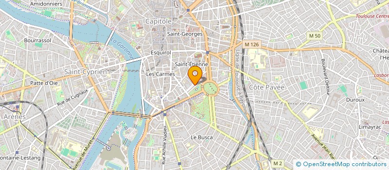 localisation de l'entreprise SYND COPRO 12 ESCOUSSIERES-MONTGAILLARD à TOULOUSE