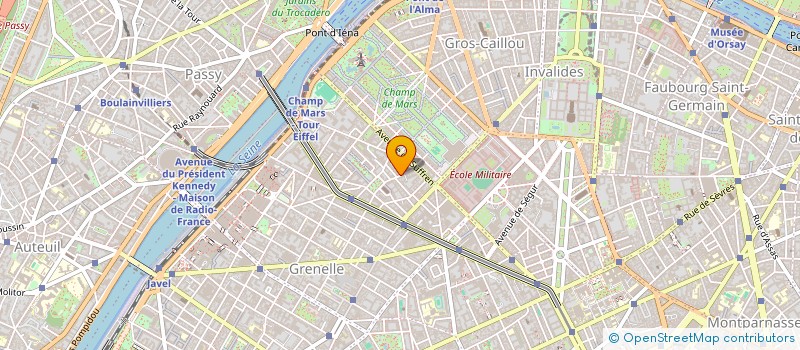 localisation de l'entreprise SYND COPRO 12 R DUPLEIX  PARIS